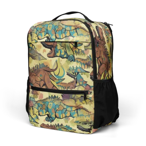 Dino Dreamscape on a Utility Backpack