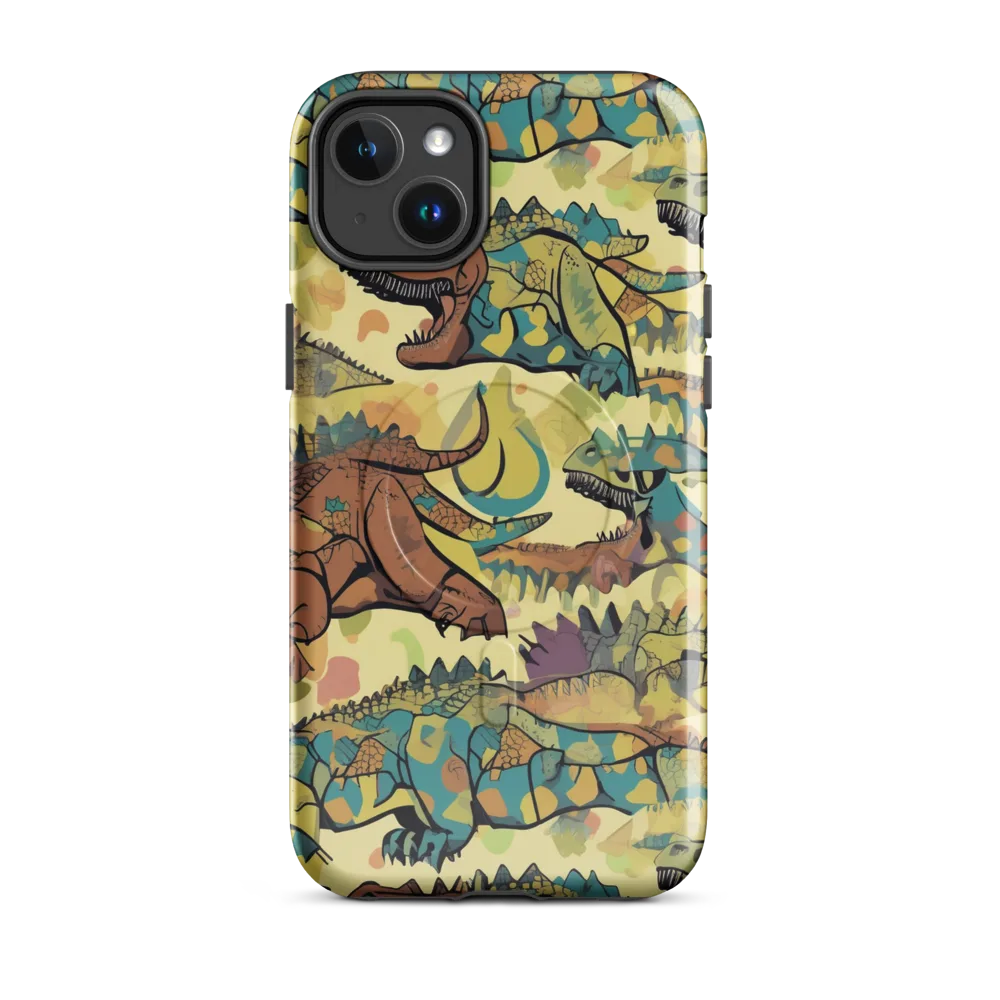 Dino Dreamscape on MagSafe Tough Case for iPhone® — Front
