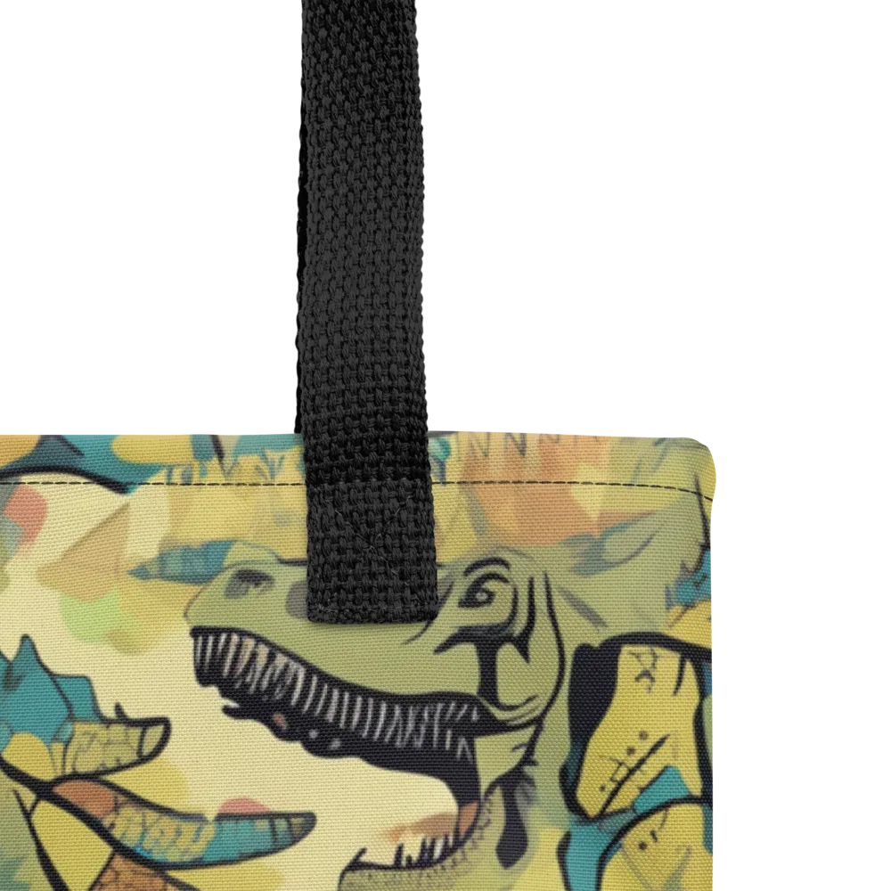 Dino Dreamscape on Tote Bag — Product details