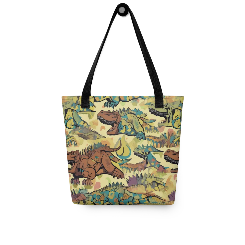 Dino Dreamscape on Tote Bag — Front