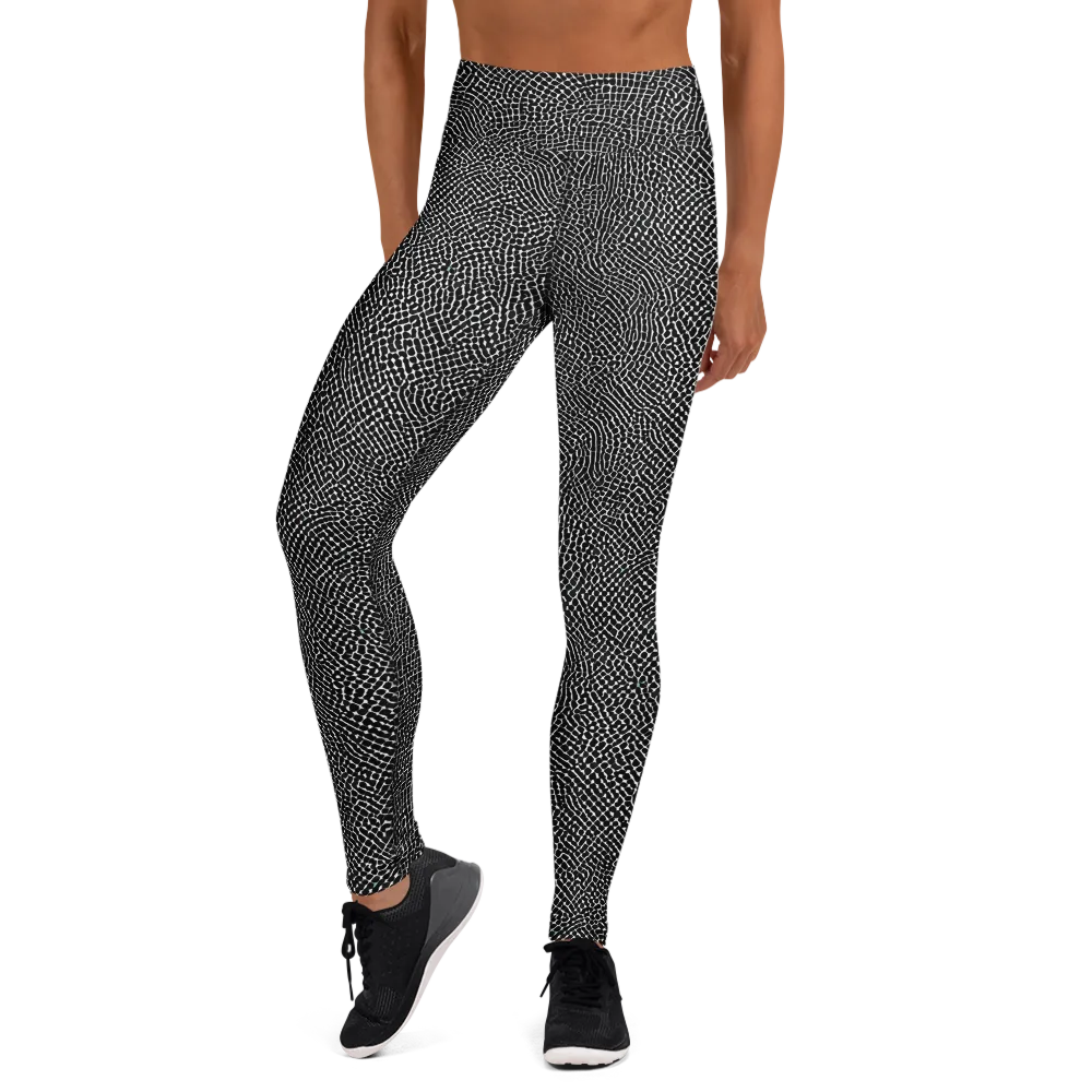 Nocturne Hide on Yoga Leggings — Front