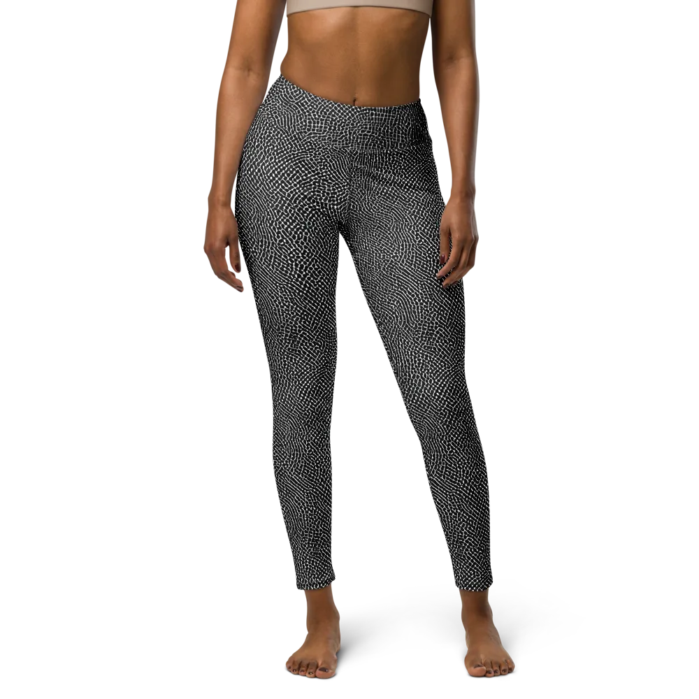 Nocturne Hide on Yoga Leggings — Front