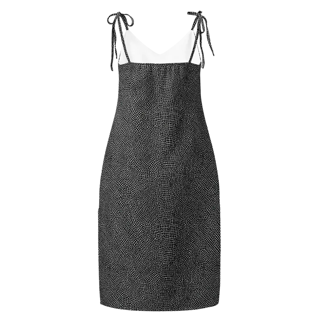 Nocturne Hide on Slip Dress — Back