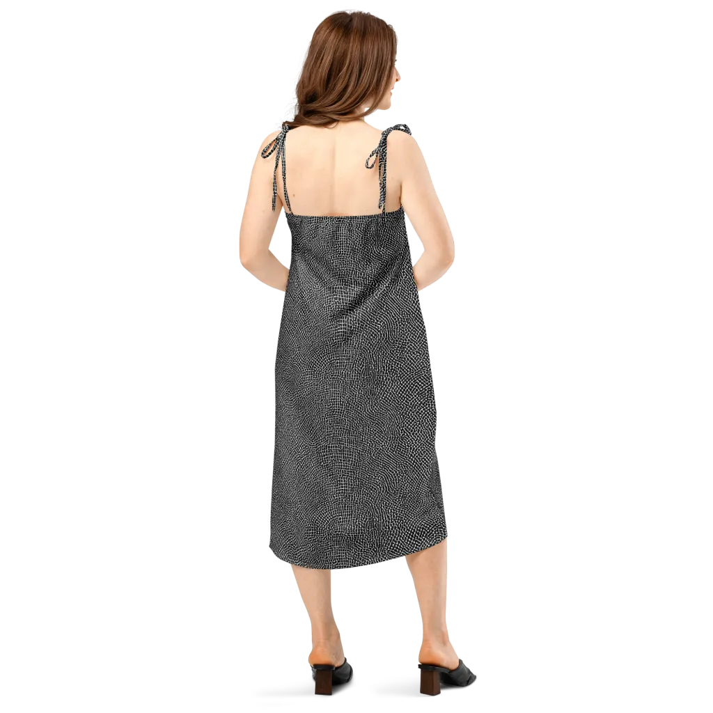 Nocturne Hide on Slip Dress — Back