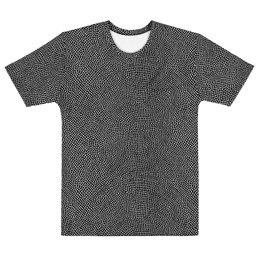 Nocturne Hide on Men's Cotton Crew Neck T-Shirt — Front