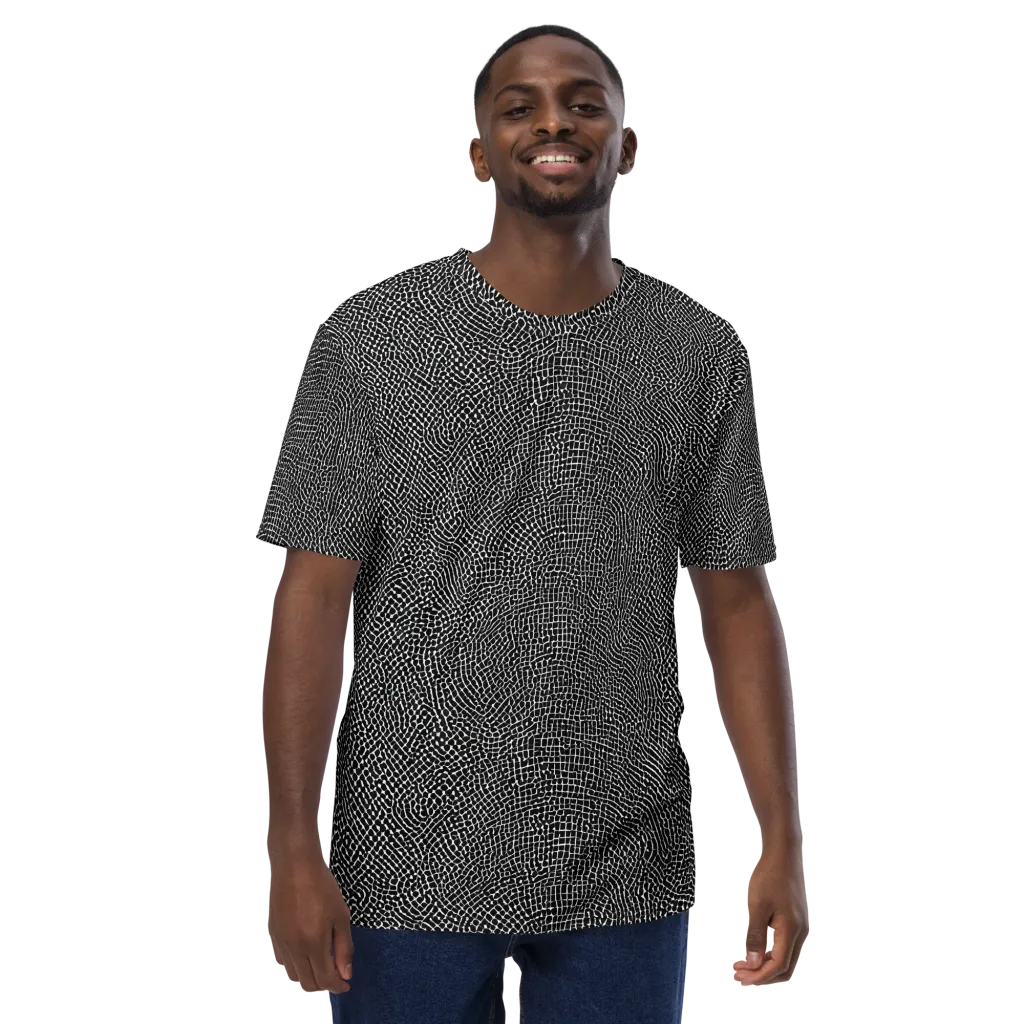 Nocturne Hide on Men's Crew Neck T-Shirt — Front