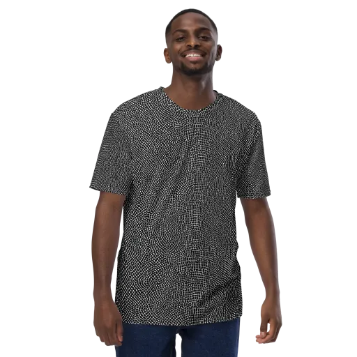Nocturne Hide on a Men's Crew Neck T-Shirt