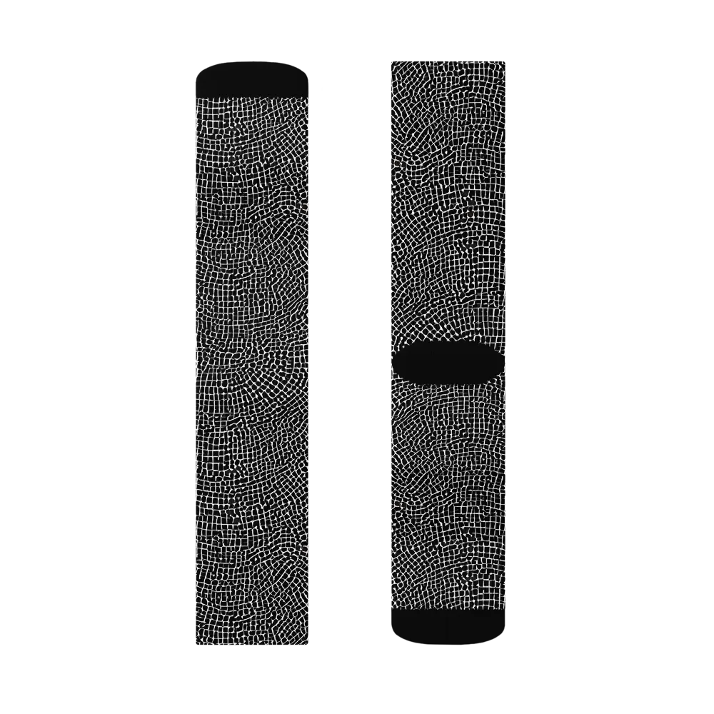 Nocturne Hide on Socks — Left Sock