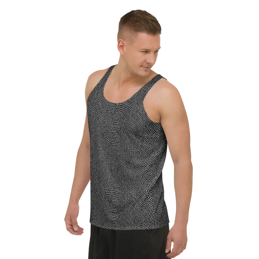 Nocturne Hide on Men's Tank Top — Left Front