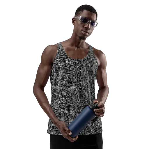 Nocturne Hide on a Men's Tank Top