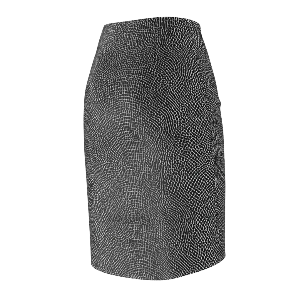 Nocturne Hide on Pencil Skirt — Back Side