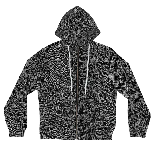 Nocturne Hide on a Women's Full-Zip Hoodie