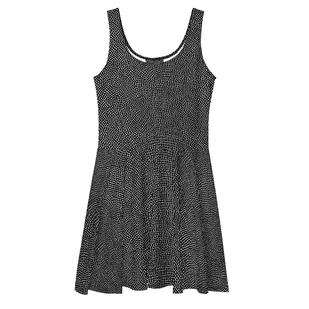 Nocturne Hide on Skater Dress — Front