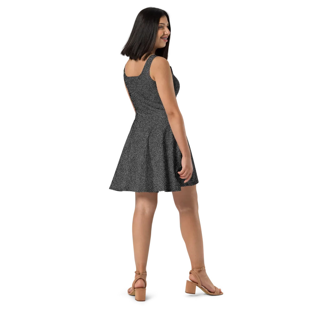 Nocturne Hide on Skater Dress — Right