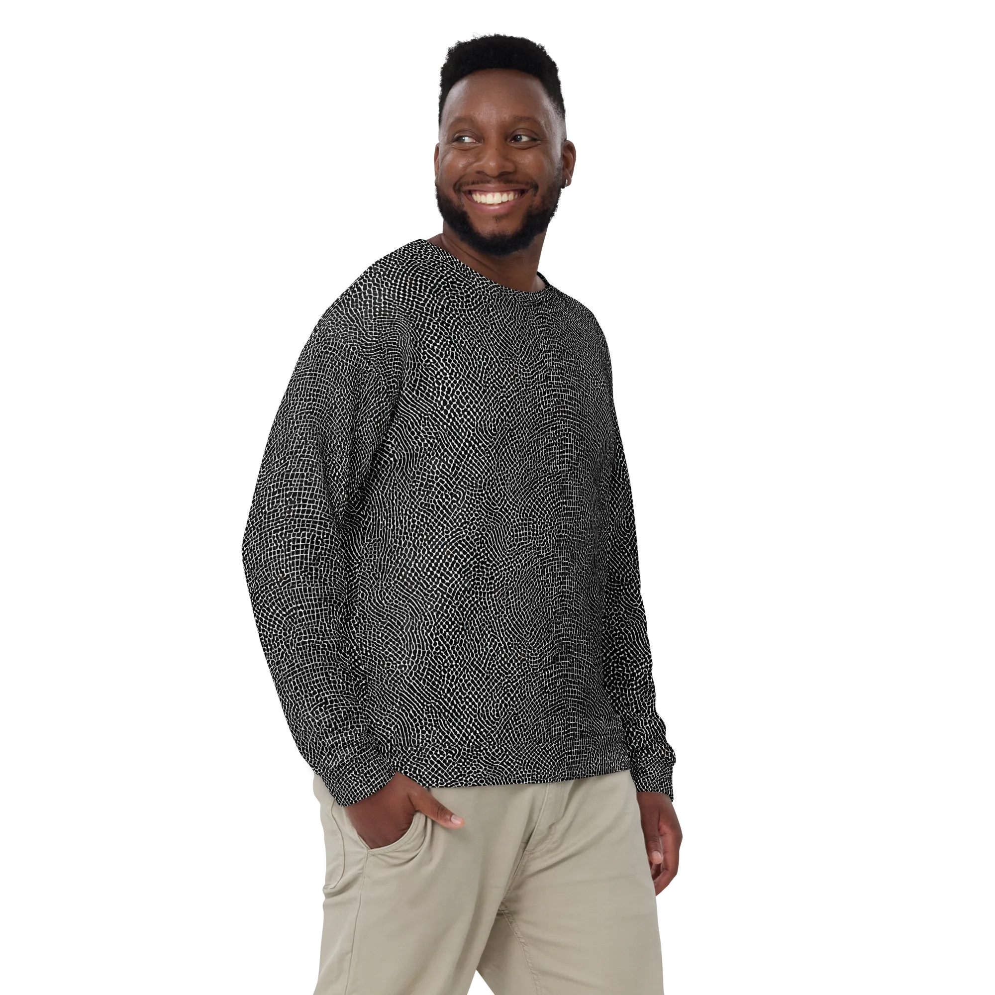 Nocturne Hide on Sweatshirt — Front