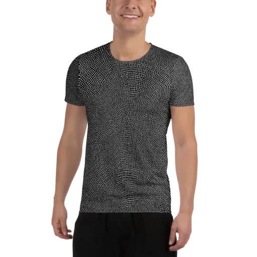 Nocturne Hide on a Men's Athletic T-Shirt