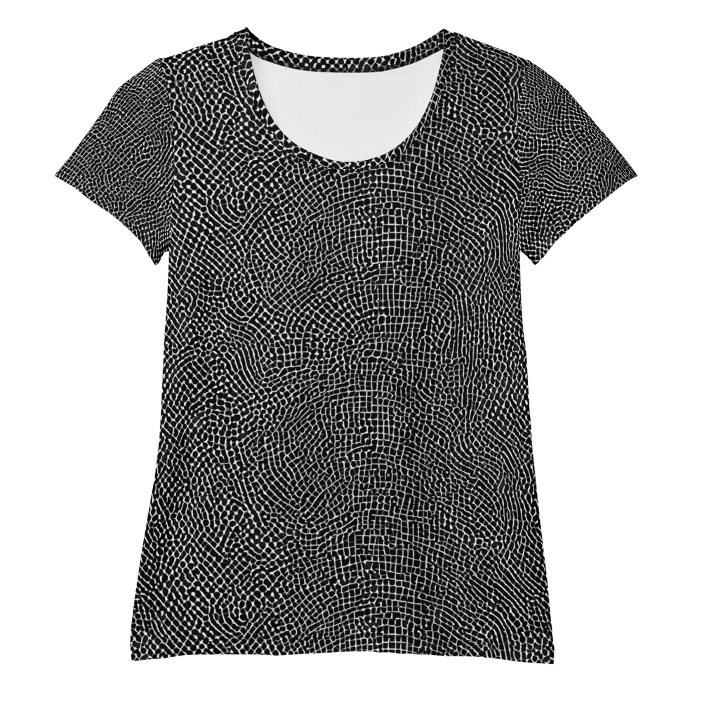 Nocturne Hide on Women's Athletic T-Shirt — Front