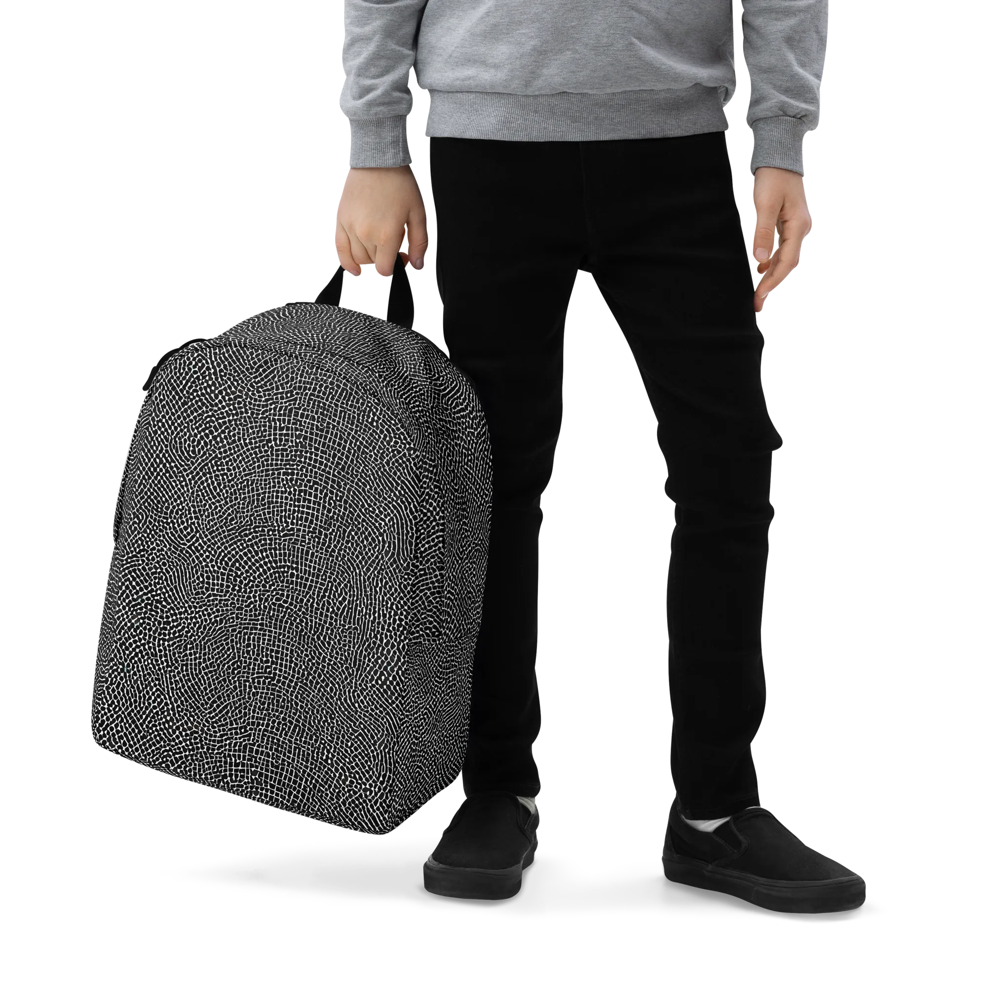 Nocturne Hide on Minimalist Backpack — Zoomed-in