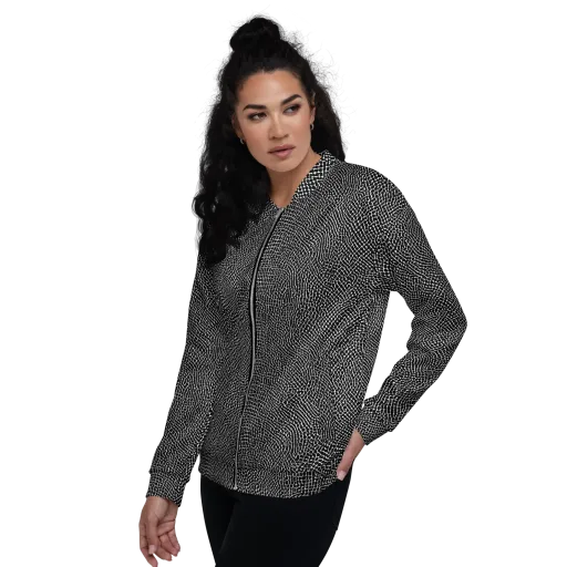 Nocturne Hide on a Bomber Jacket
