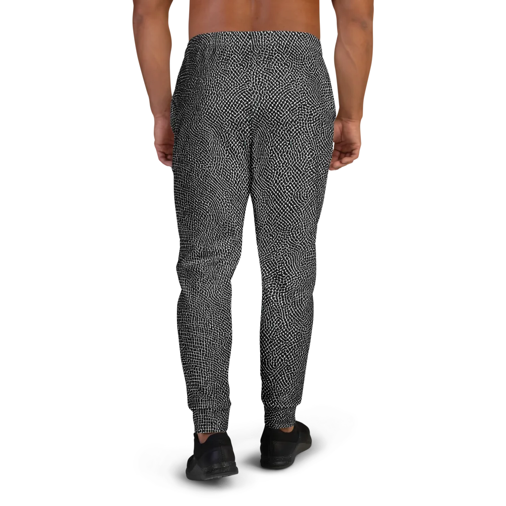 Nocturne Hide on Men's Joggers — Back
