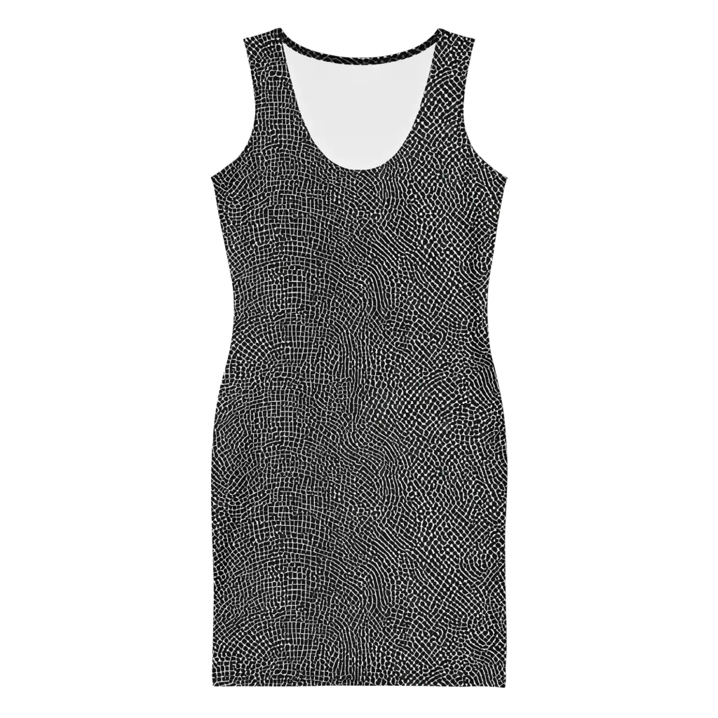 Nocturne Hide on Bodycon Dress — Front