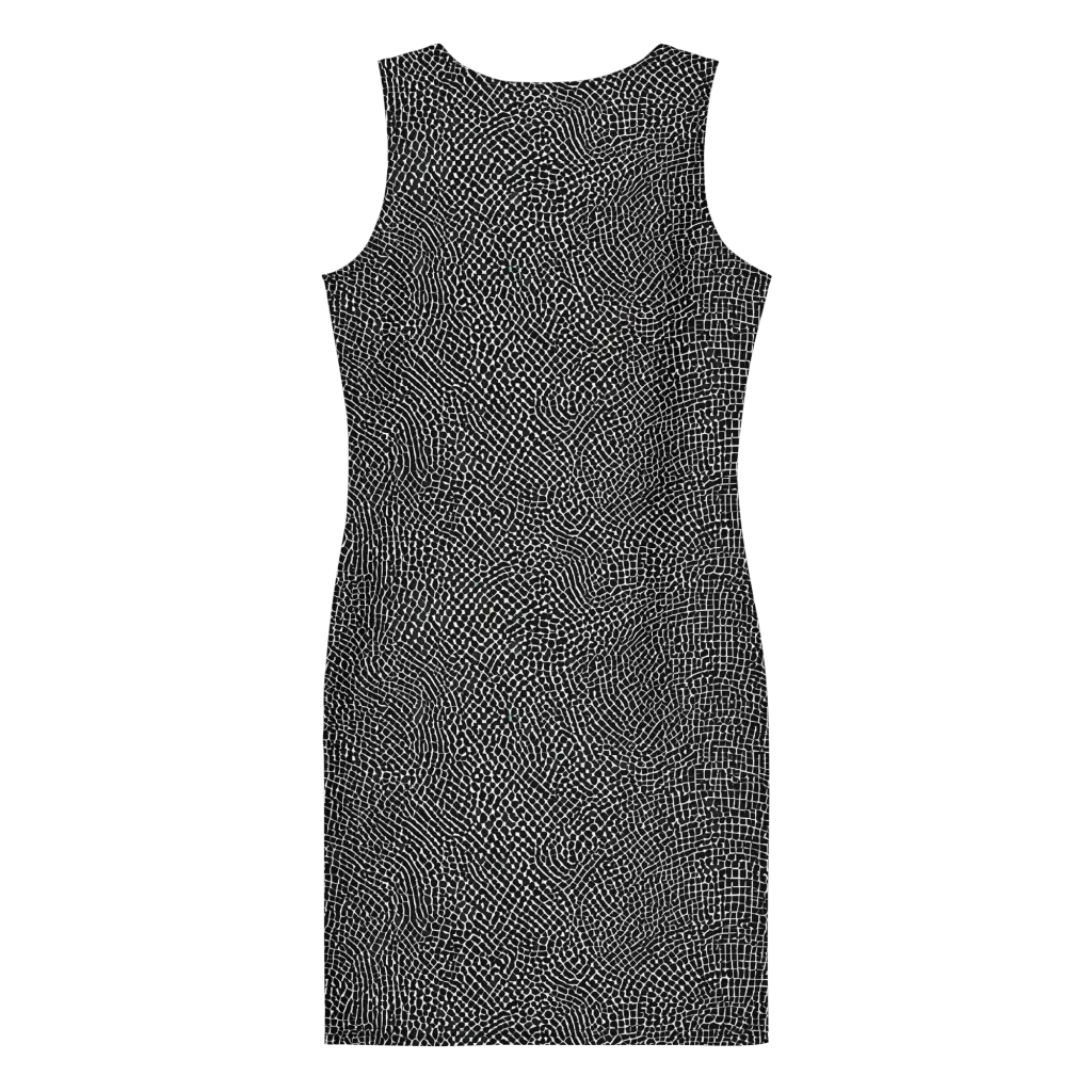 Nocturne Hide on Bodycon Dress — Back