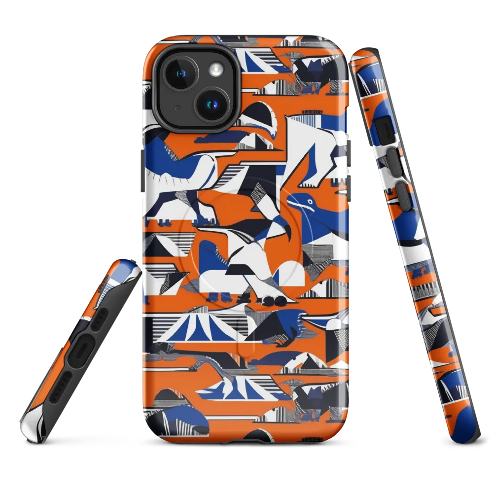 Orange Aviary on MagSafe Tough Case for iPhone® — Front
