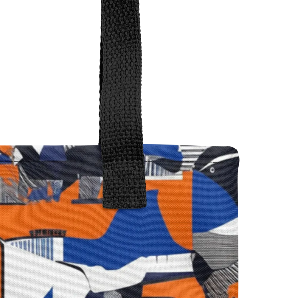 Orange Aviary on Tote Bag — Product details