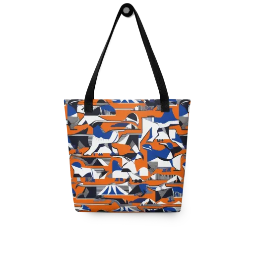 Orange Aviary on a Tote Bag