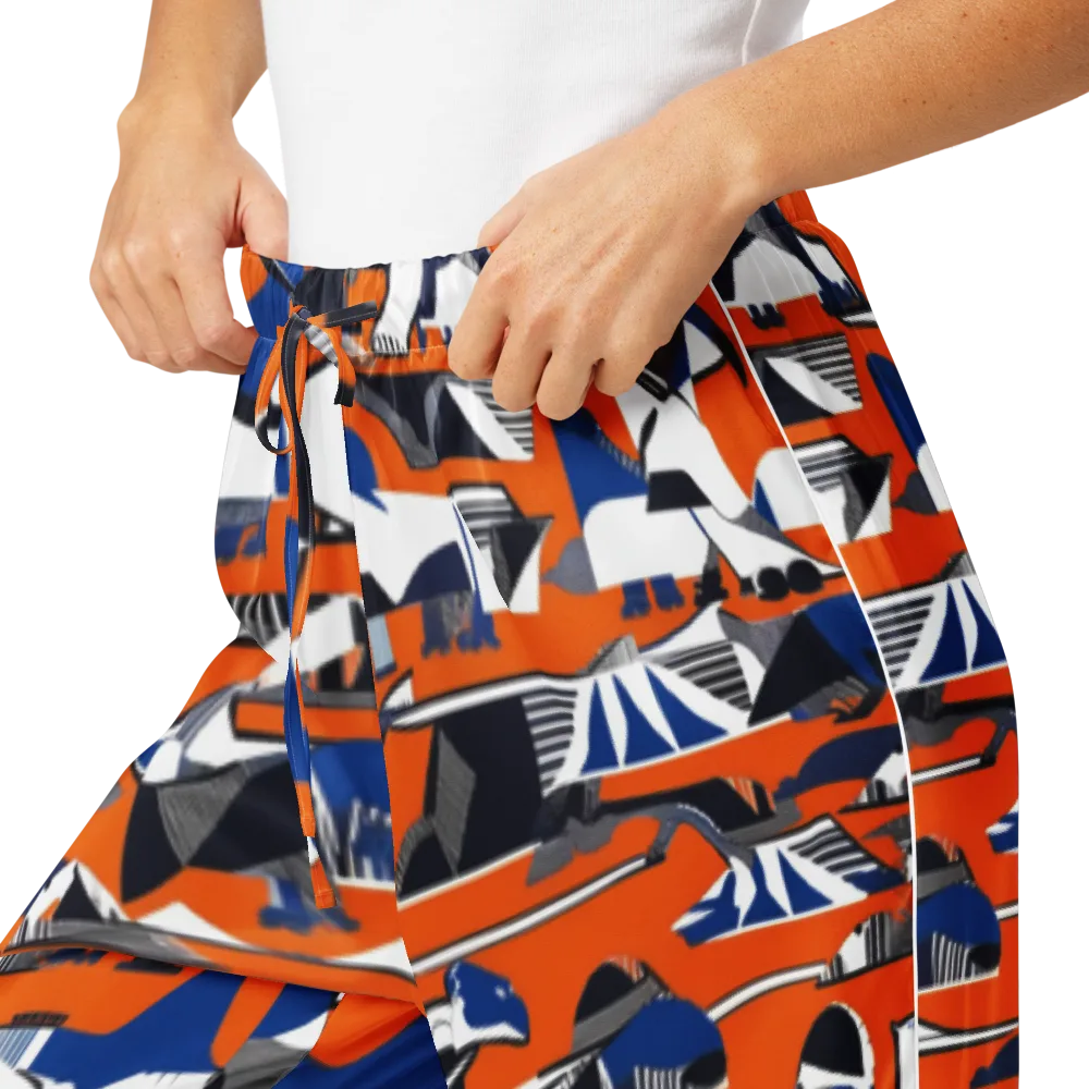 Orange Aviary on Women's Pajama Pants — Product details