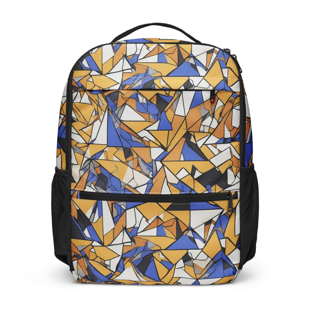 Saffron Fracture on Utility Backpack — Front