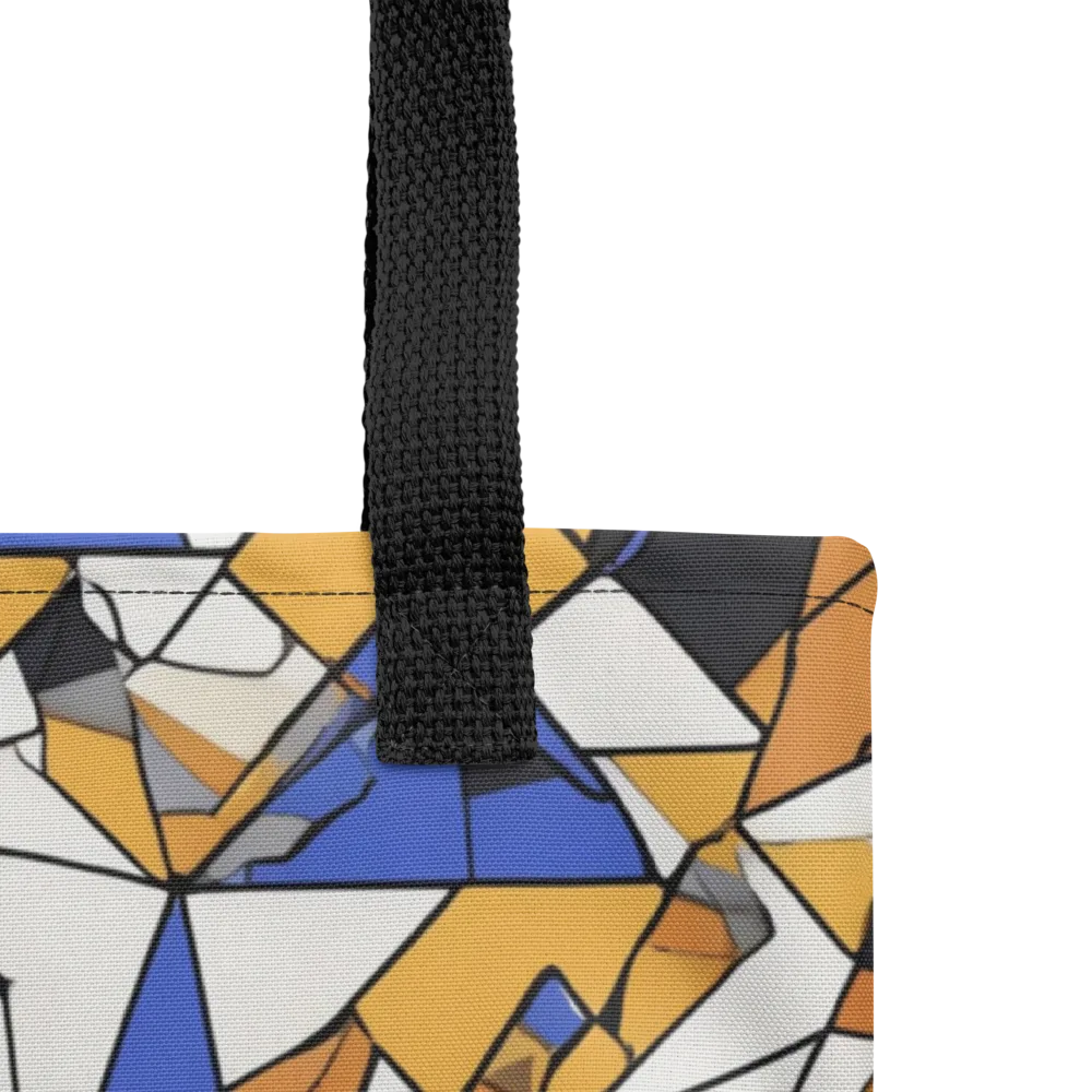 Saffron Fracture on Tote Bag — Product details