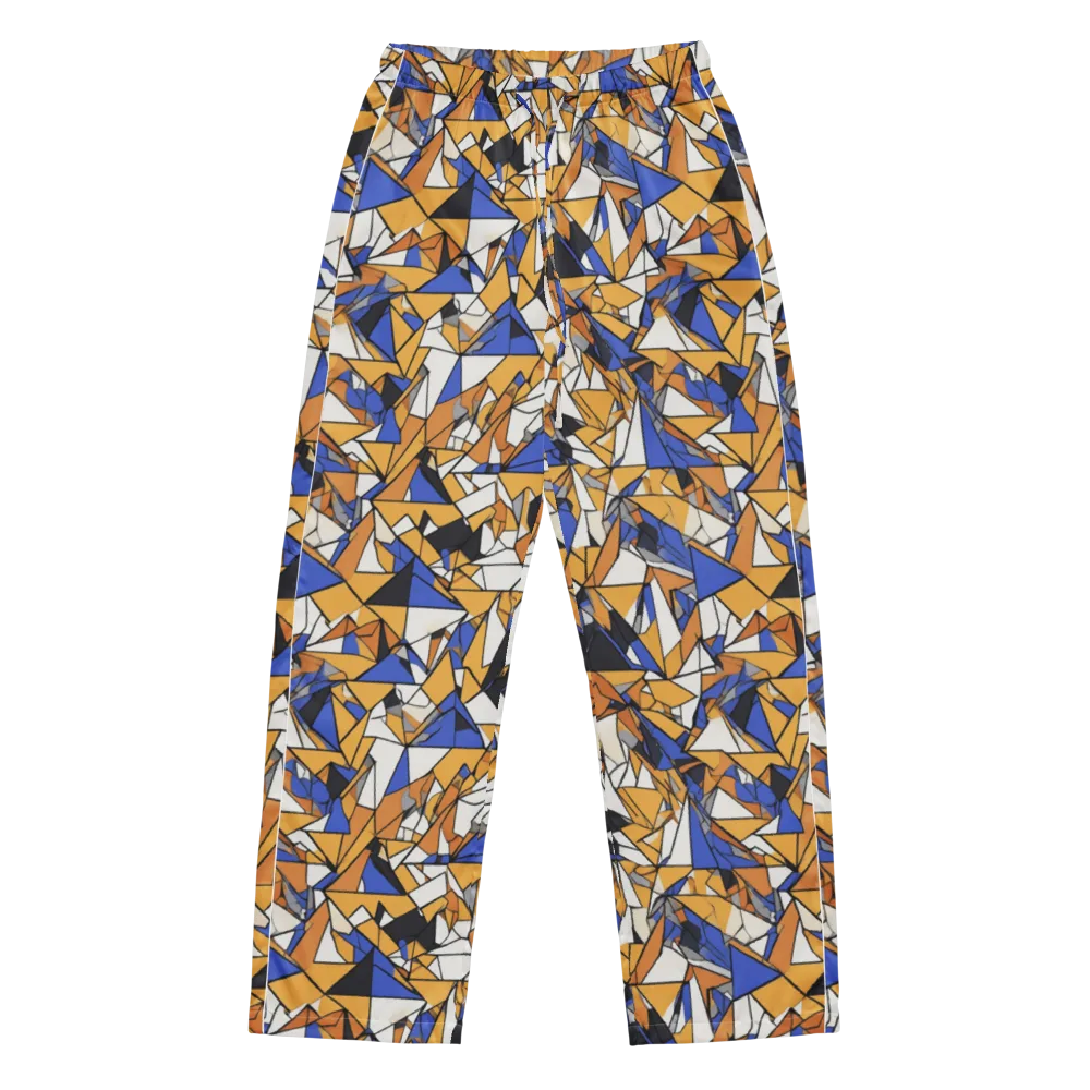 Saffron Fracture on Women's Pajama Pants — Front