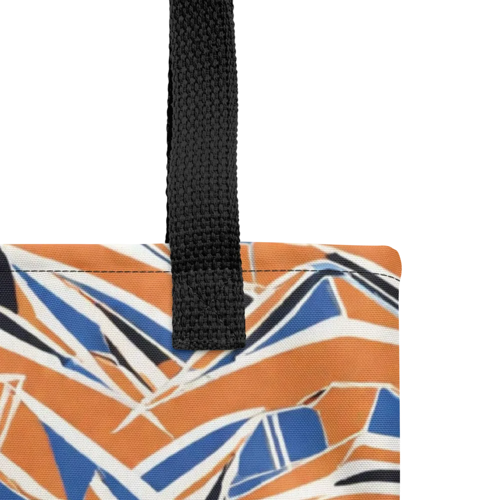 Cobalt Ember Flight on Tote Bag — Product details