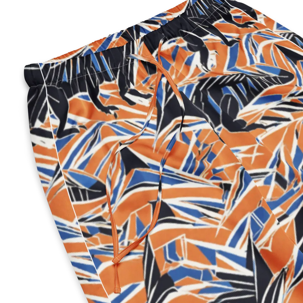 Cobalt Ember Flight on Women's Pajama Pants — Product details