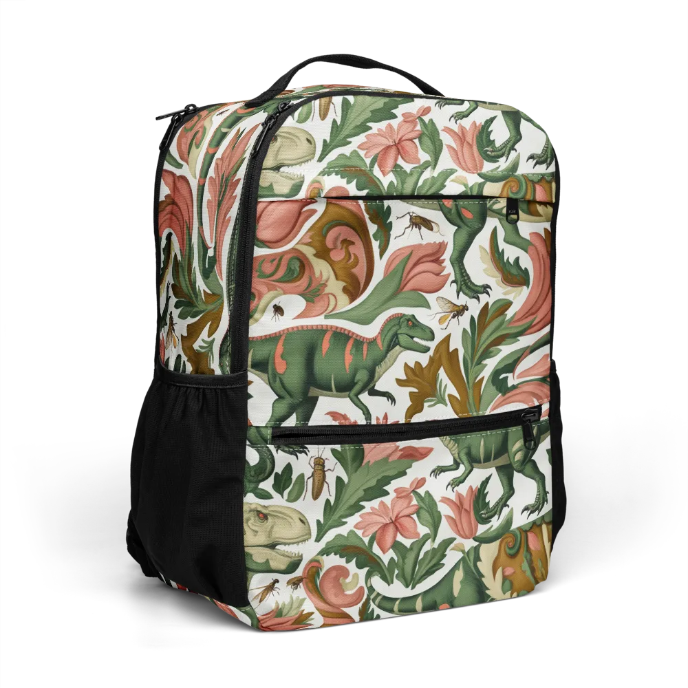 Jurassic Conservatory on Utility Backpack — Right Front