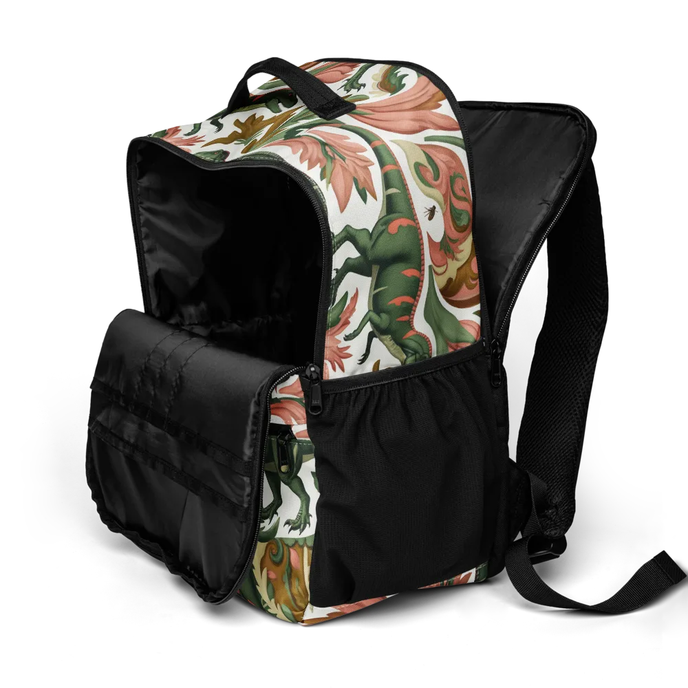 Jurassic Conservatory on Utility Backpack — Product details 2