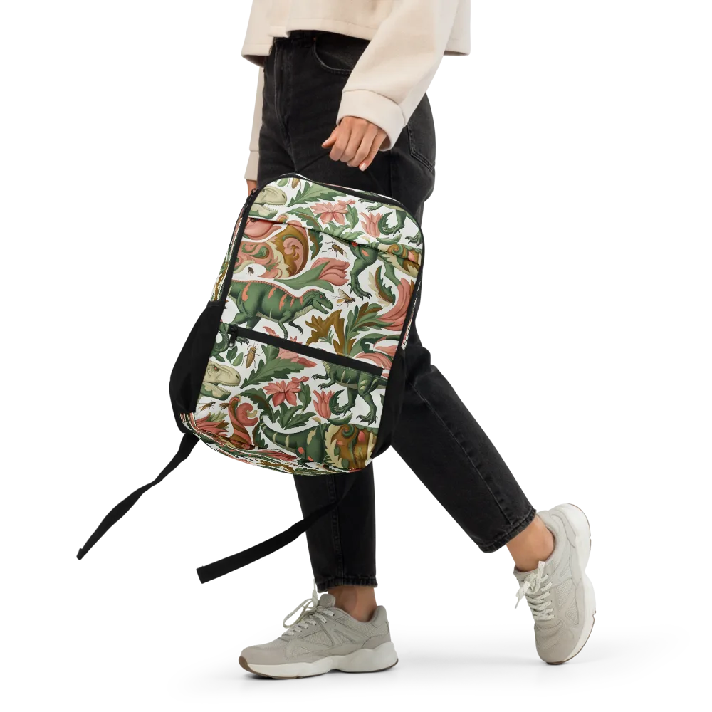 Jurassic Conservatory on Utility Backpack — Front