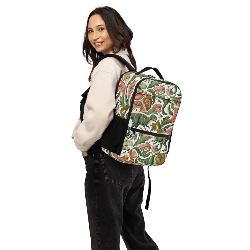 Jurassic Conservatory on Utility Backpack — Back