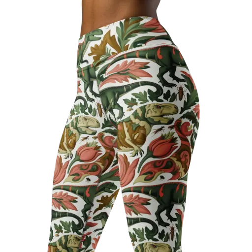 Jurassic Conservatory on a Yoga Leggings