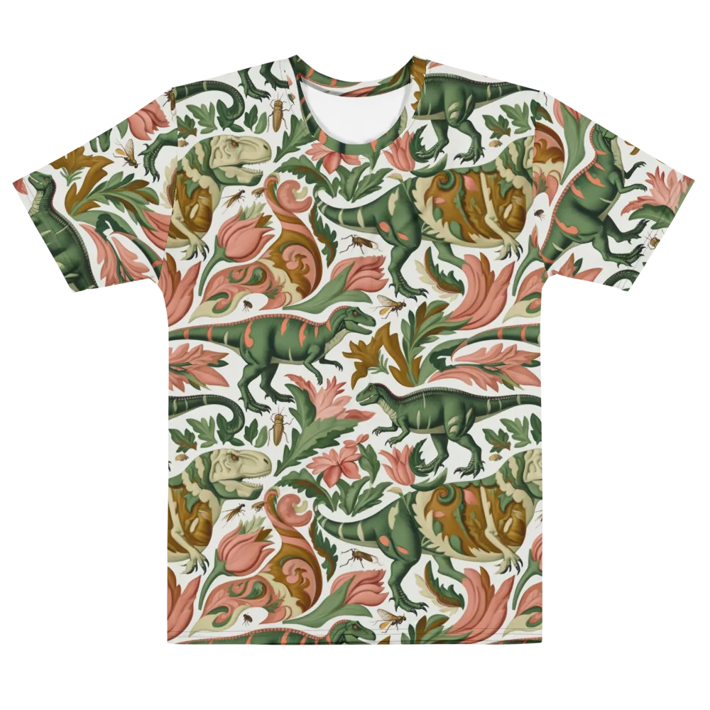 Jurassic Conservatory on Men's Cotton Crew Neck T-Shirt — Front