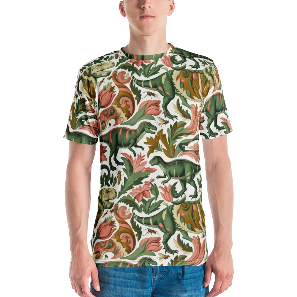 Jurassic Conservatory on Men's Crew Neck T-Shirt — Front