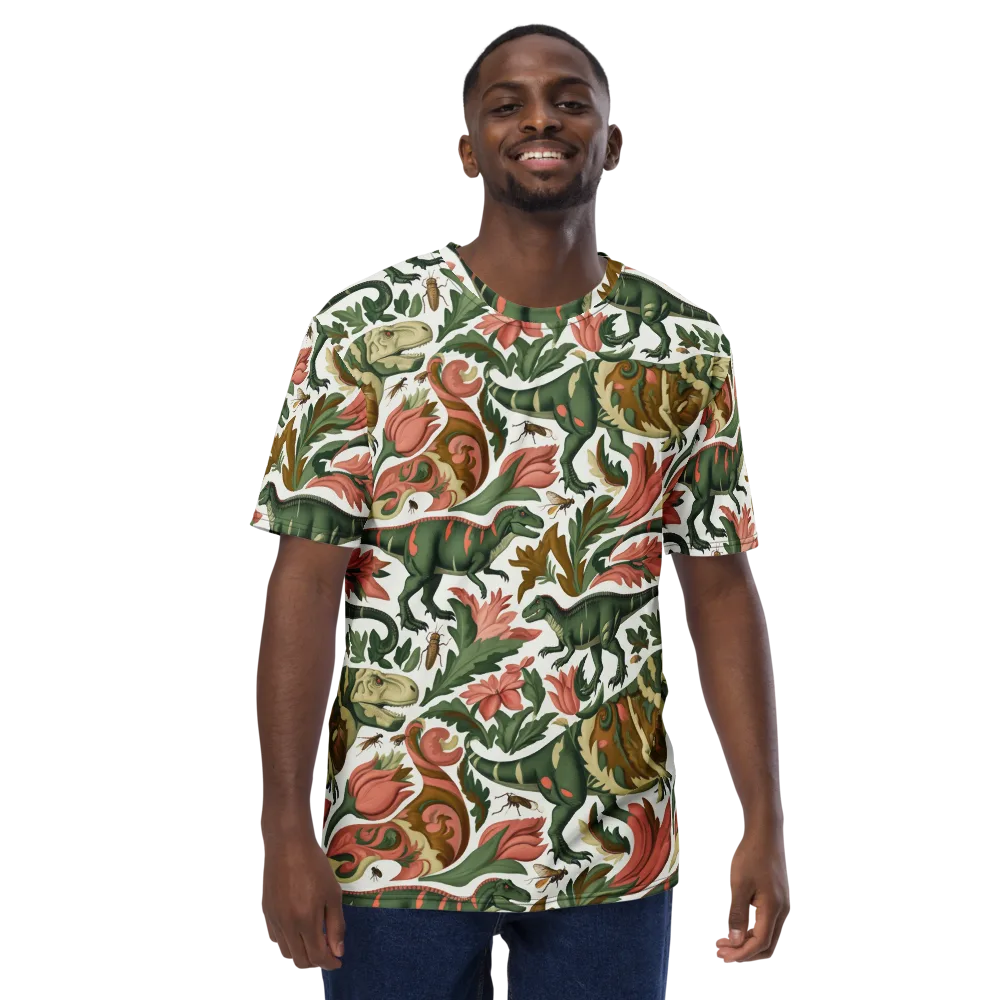 Jurassic Conservatory on Men's Crew Neck T-Shirt — Front