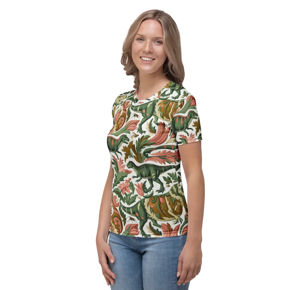Jurassic Conservatory on Women's Crew Neck T-Shirt — Left
