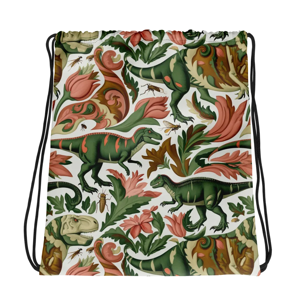 Jurassic Conservatory on Drawstring Bag — Photo
