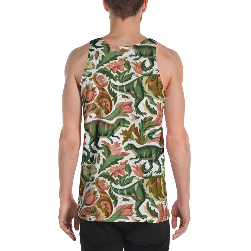 Jurassic Conservatory on Men's Tank Top — Back