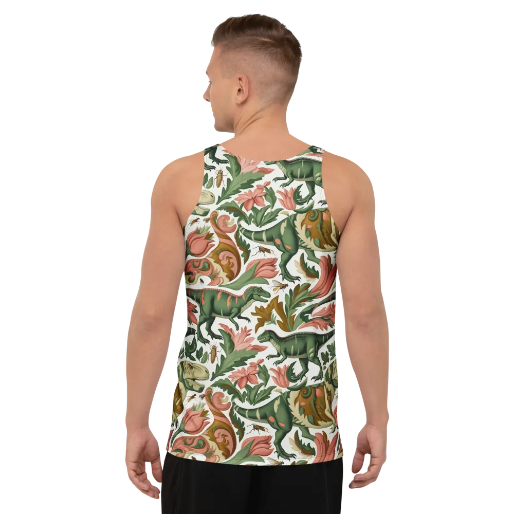 Jurassic Conservatory on Men's Tank Top — Back