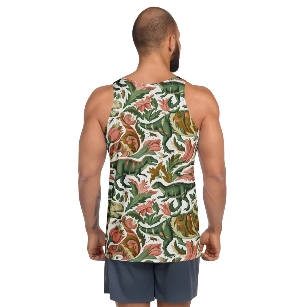 Jurassic Conservatory on Men's Tank Top — Back