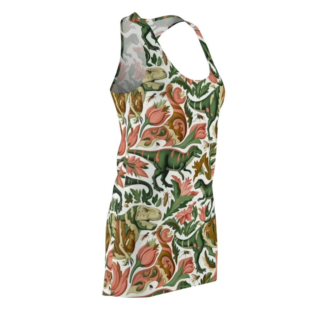 Jurassic Conservatory on Racerback Dress — Front Side