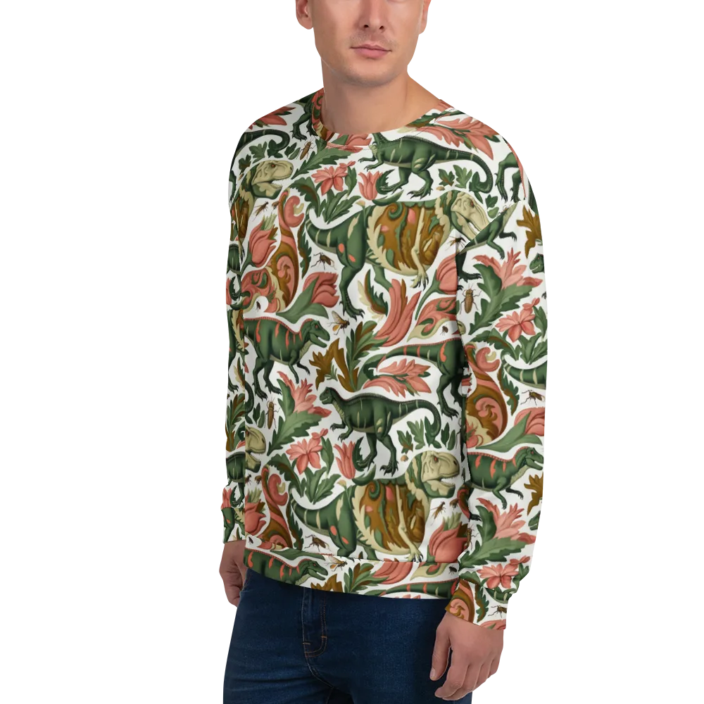 Jurassic Conservatory on Sweatshirt — Left Front
